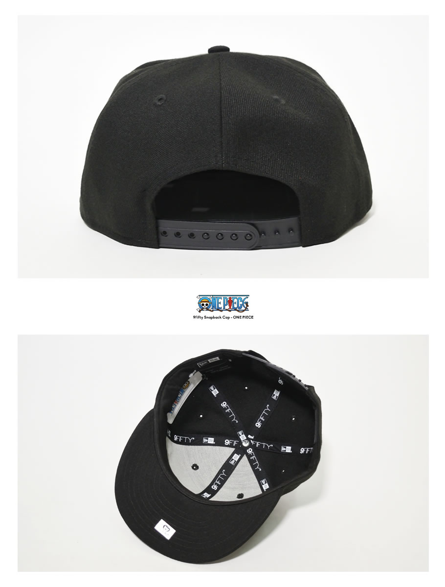 New Era ニューエラ キャップ 9fifty One Piece ワンピース ドクロ 海賊旗 ドン ブラック ファッション メンズ カジュアル ストリート系 B系ファッション 通販