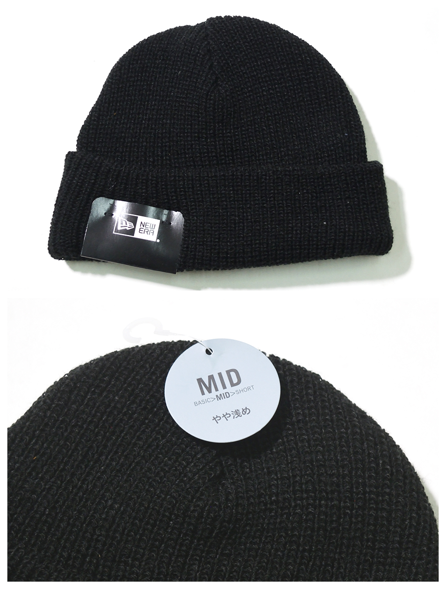 New Era ニューエラ ニットキャップ 浅め ファッション メンズ カジュアル ストリート系 B系ファッション 通販