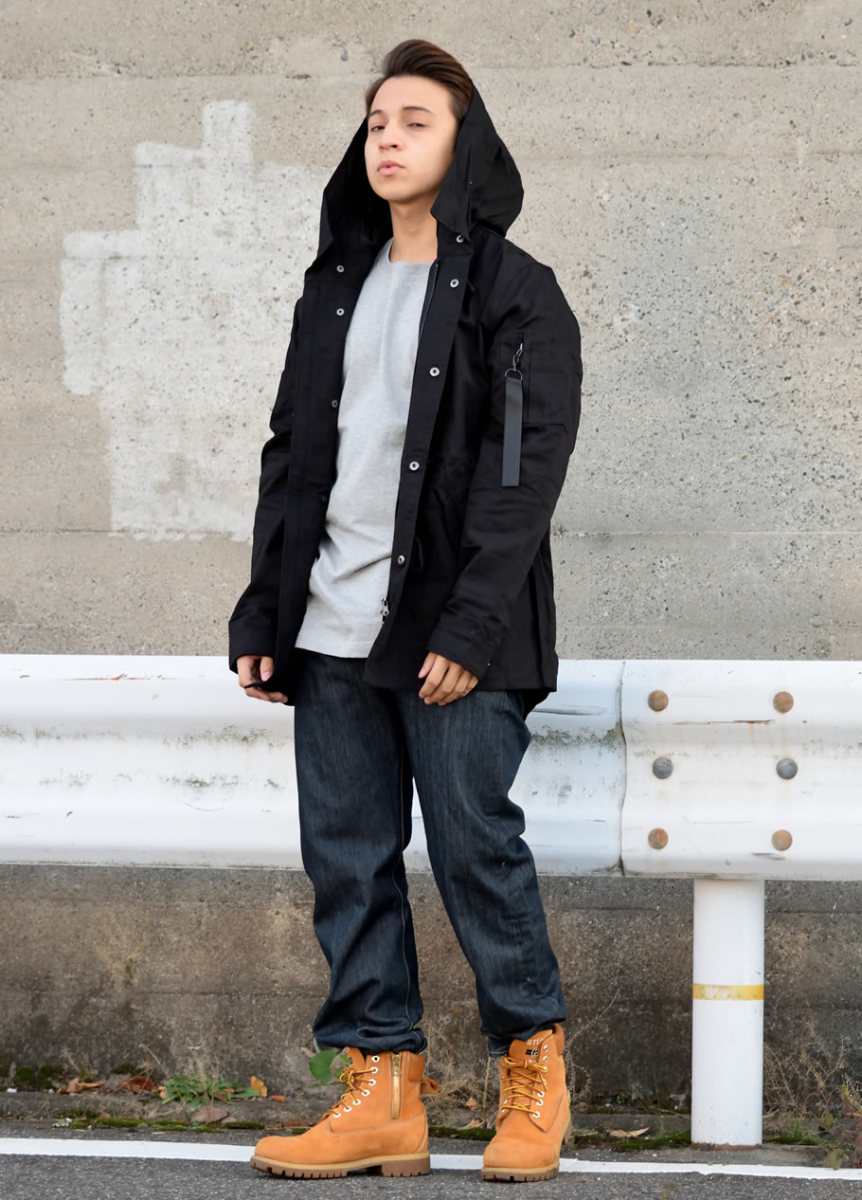 10deepモッズコート 黒 S 大きめ 10 Deep 4年保証