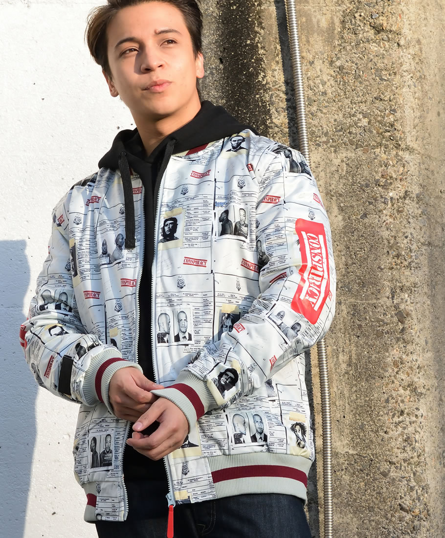 REFLEM レフレム プリントスタジアムジャンパー スタジャン