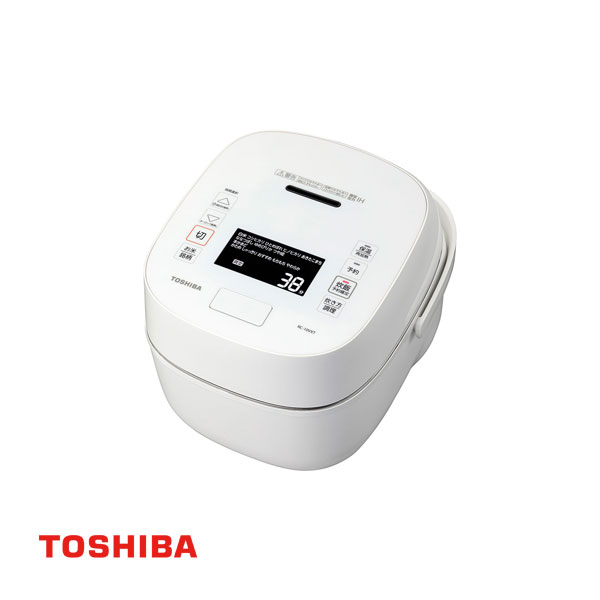 TOSHIBA 炎匠炊き RC-10VXT （W） （ホワイト） 炎匠炊き 炊飯器本体