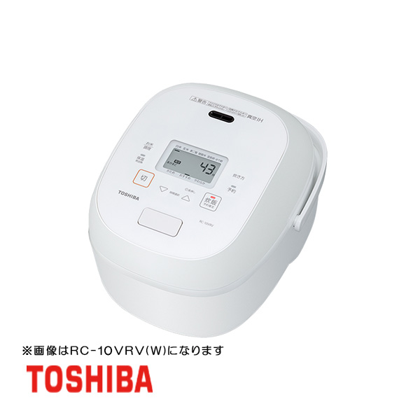 TOSHIBA TOSHIBA 真空圧力IHジャー炊飯器 RC-10VRV-K（グランブラック