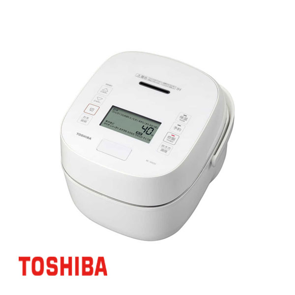 TOSHIBA TOSHIBA 真空圧力IHジャー炊飯器 炎匠炊き RC-18VSV-W（グラン