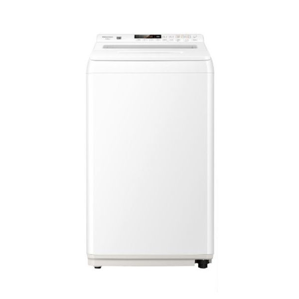 ハイセンス 5.5kg 全自動洗濯機 HW-G55XL-W （ホワイト） 洗濯機本体