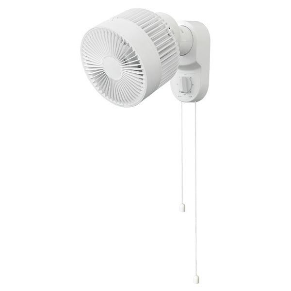 小泉成器 15cm AC 壁掛けサーキュレーター KCF-1567/W ホワイトの商品画像