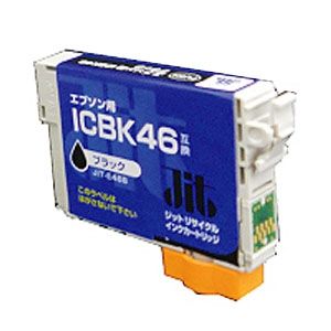 ジット リサイクルインクカートリッジ JIT-E46BZ（ブラック） インクジェットプリンター用インクカートリッジの商品画像