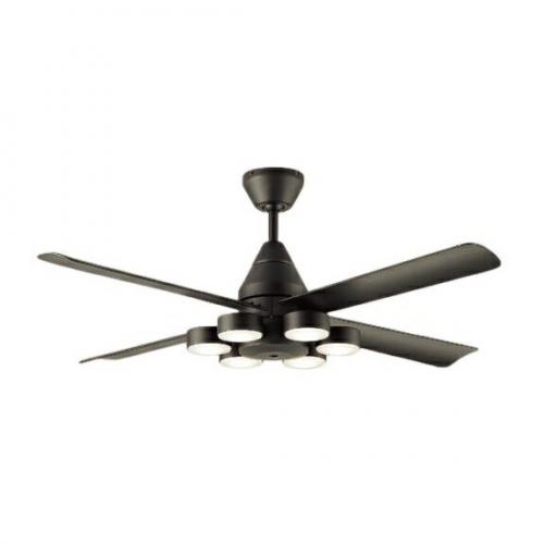 大光電機 LEDシーリングファン ASL-615 （電球色） （黒） シーリング