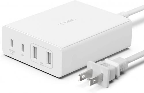 Belkin Belkin BOOST↑CHARG 4ポートGaN充電器108W WCH010dqWHJP USB ACアダプターの商品画像