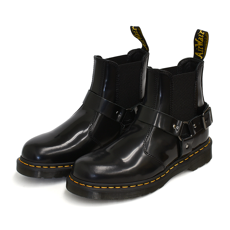 激安単価で ドクターマーチン ウィンコックス チェルシーブーツ サイドゴア おしゃれ ブラック Dr Martens Wincox Chelsea Boot ショートブーツ バイカーブーツ 在庫あり 即納 Homeofmalones Com