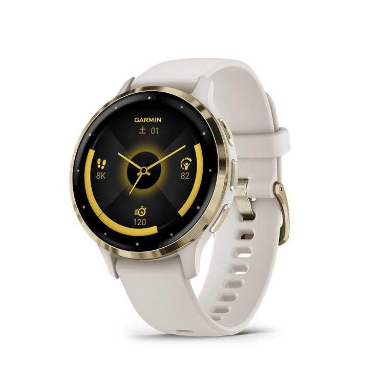 GARMIN Venu 3S Pink Dawn/Peach Gold 010-02785-43 Venu スマート 