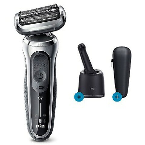 BRAUN 密着シリーズ7 充電式シェーバー 70-S7001cc （シルバー