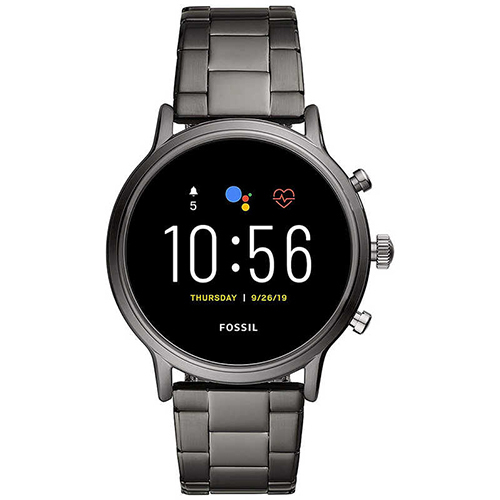 FOSSIL THE CARLYLE HR スモークステンレススチール FTW4024 スマート