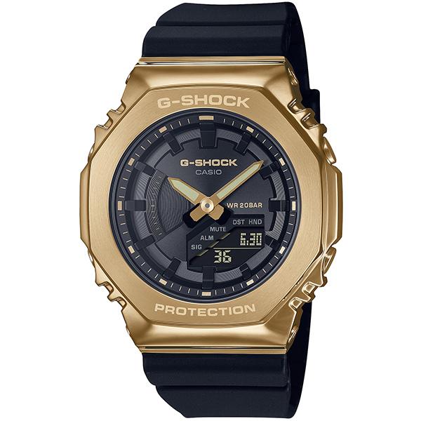 CASIO G-SHOCK METAL COVERED BLACK×GOLD GM-2100G-1A9JF G-SHOCK