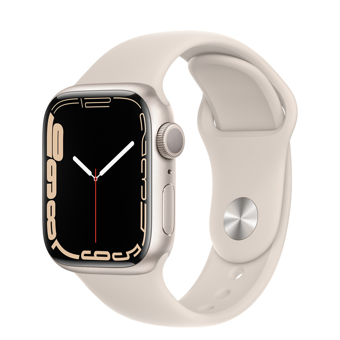 Apple Apple Watch Series 7 GPSモデル 41mm スターライトアルミニウム Apple Apple Watch Series 7 GPSモデル 41mm スターライトアルミニウム