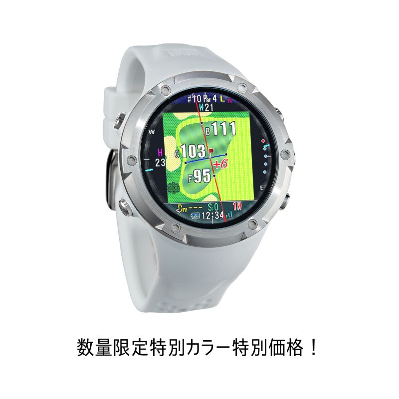 ShotNavi ショットナビ Shot Navi Evolve PRO （ホワイト/シルバー