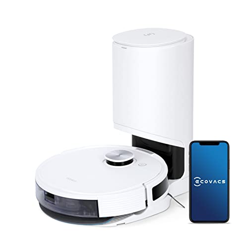 ECOVACS エコバックス DEEBOT N10 PLUS 自動ゴミ収集ステーション付属 DBX41-12AE（ホワイト） DEEBOT ロボット掃除機の商品画像