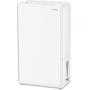除湿機 ホワイト CORONA （コロナ） 衣類乾燥除湿機 日本生産 除湿量18L （木造20畳/鉄筋40畳まで） コンプレッサー式 CD-H18の商品画像