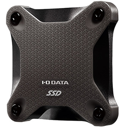 I-O DATA HNSSD-480BK [HNSSDシリーズ 480GB ブラック] 外付けSSDの商品画像