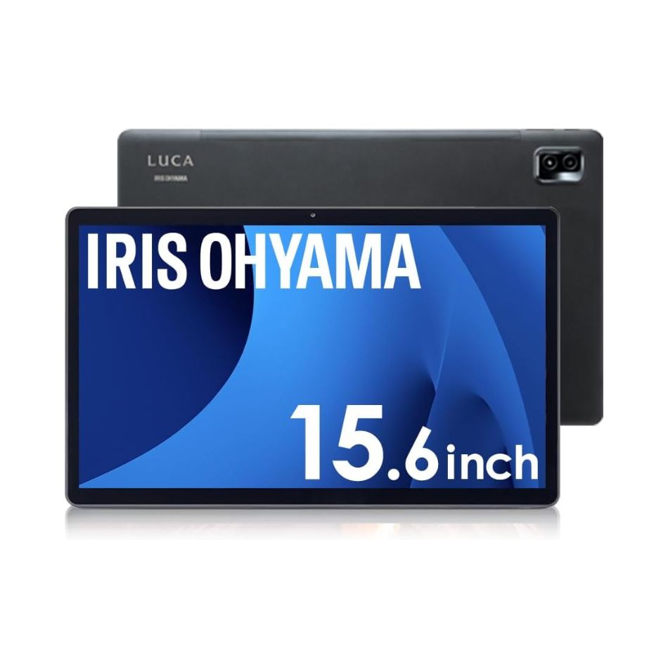 IRIS OHYAMA TM153M6V1-B 15.6インチ メモリー6GB ストレージ128GB ブラック Wi-Fiモデル LUCA（アイリスオーヤマ） アンドロイドタブレット本体の商品画像