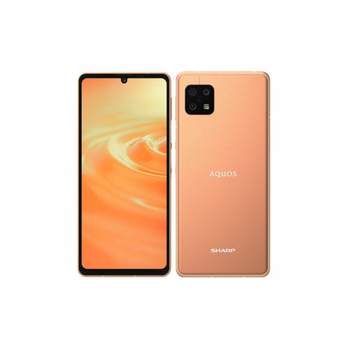 AQUOS sense6s SH-RM19s 6.1インチ メモリー4GB ストレージ64GB ライトカッパー 楽天モバイルの商品画像