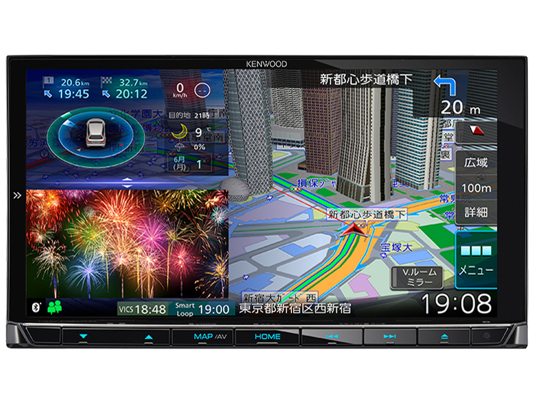 から厳選した キューブファクトリーKENWOOD ケンウッド 彩速ナビ MDV