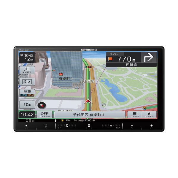 Pioneer Pioneer Carrozzeria パイオニア カロッツェリア 楽ナビ 7V型