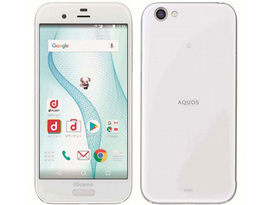 SHARP AQUOS R SH-03J 5.3インチ メモリー4GB ストレージ64GB Zirconia White ドコモ AQUOS AQUOS R アンドロイドスマートフォンの商品画像