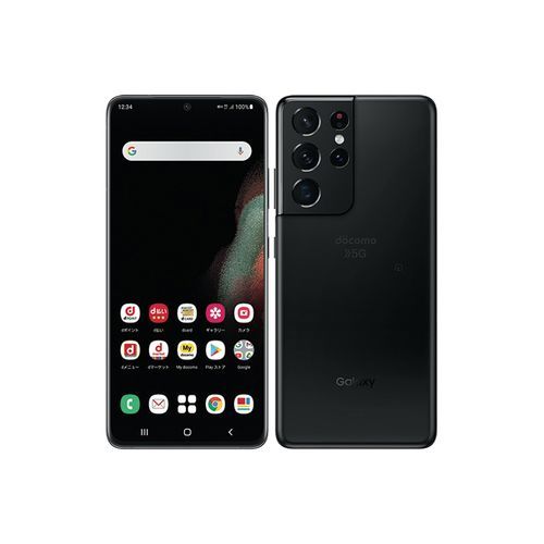 SAMSUNG Galaxy S21 Ultra 5G SC-52B 6.8インチ メモリー12GB