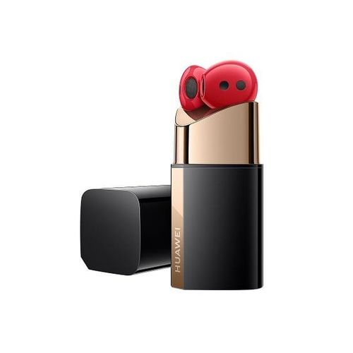 HUAWEI 完全ワイヤレスイヤホン FreeBuds Lipstick レッド イヤホン本体の商品画像