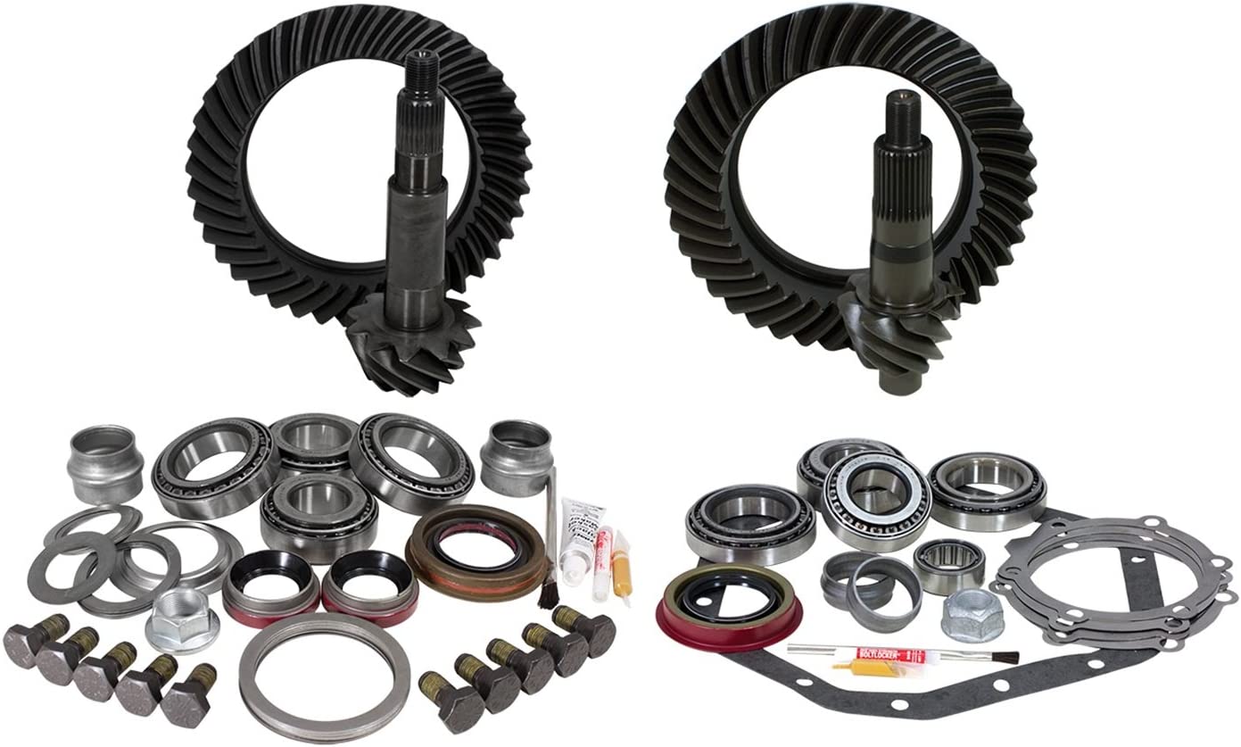 Yukon gear &amp; car axis (YGK029) gear &amp; install kit GM 14T Dana 60 4.88 thickness .'89-'98 standard rotation parallel imported goods 