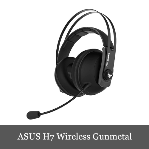 ASUS ASUS ヘッドセット TUF GAMING H7 Wireless（ガンメタル） TUF Gaming イヤホンマイク、ヘッドセットの商品画像