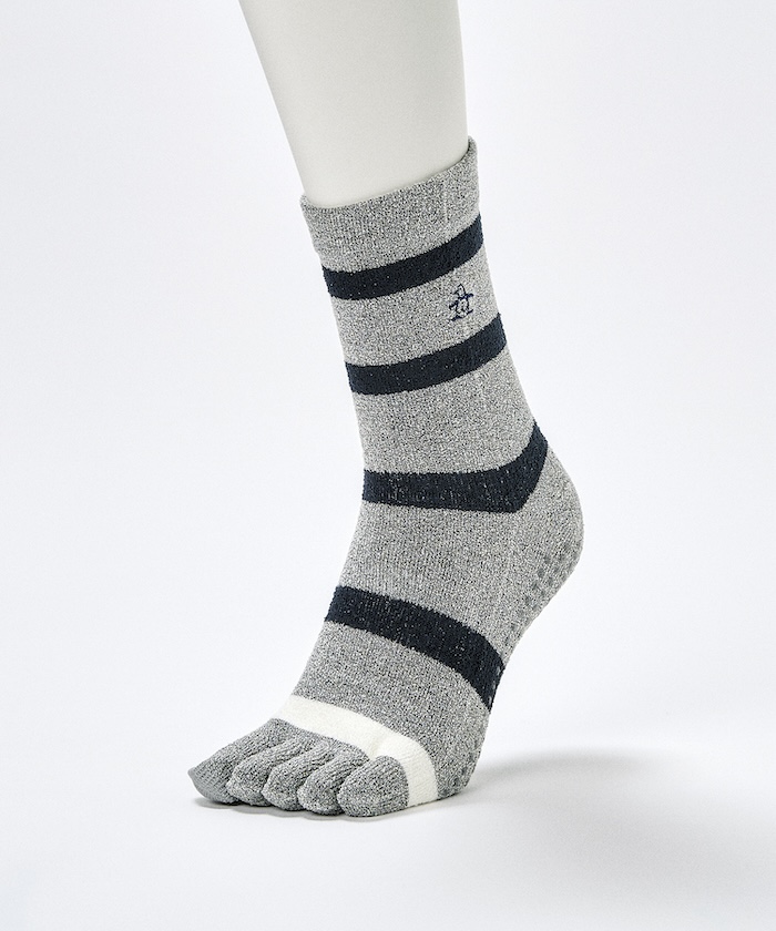  официальный Munsingwear одежда средний длина 5 пальцев носки мужской пара низ предотвращение скольжения Golf носки мелкие вещи MG4FSO02M 24FW