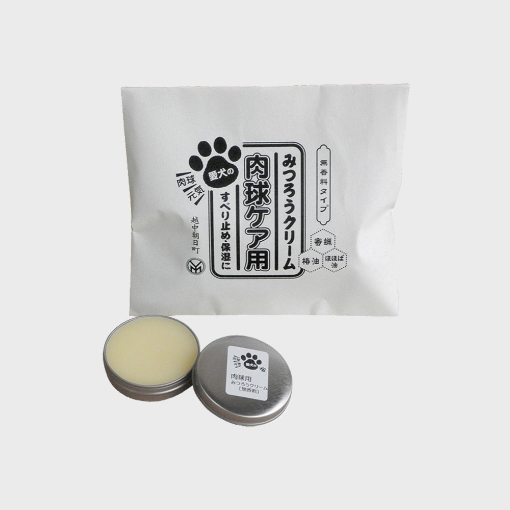 尾山製材 愛犬の肉球用みつろうクリーム（無香料）10gの商品画像