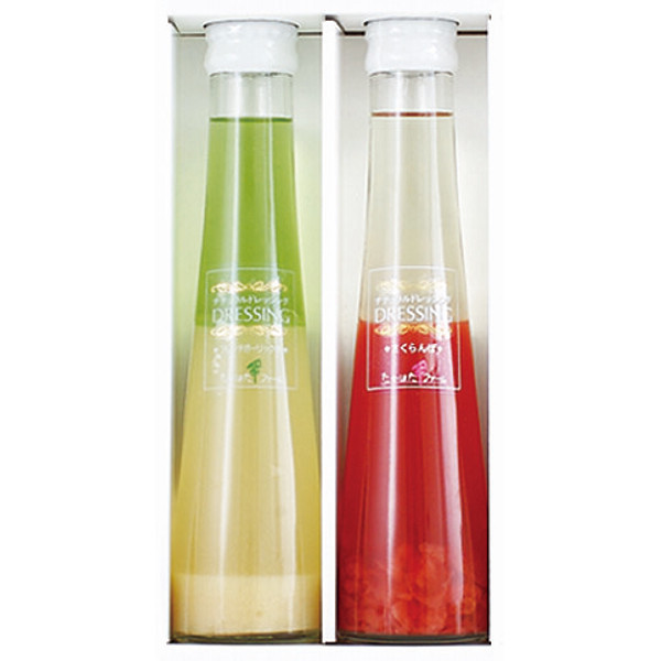 たかはたファーム ドレッシング詰め合わせ 2本セット（フレンチガーリック・さくらんぼ）DR-02AS × 1箱の商品画像