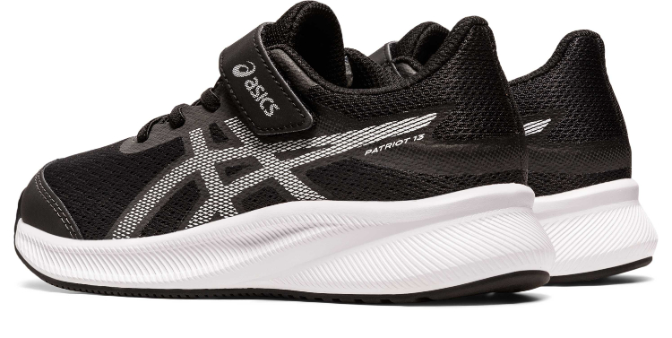 asics Asics PATRIOT 13 PS GRAPHITE GREY/WHITE 18.5 1014A264 20 | спорт одежда обувь обувь фиксированный "дышит" сетка материалы легкий посещение детского сада посещение школы движение 