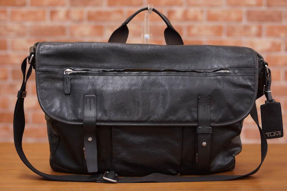TUMI メッセンジャーショルダーレザーバック style68170D | nalans.com