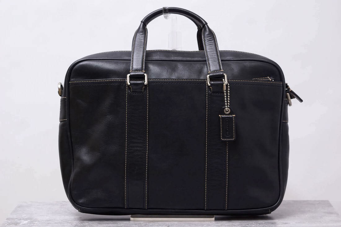 COACH コーチ ビジネスバッグ F70021 レガシー レザージップ