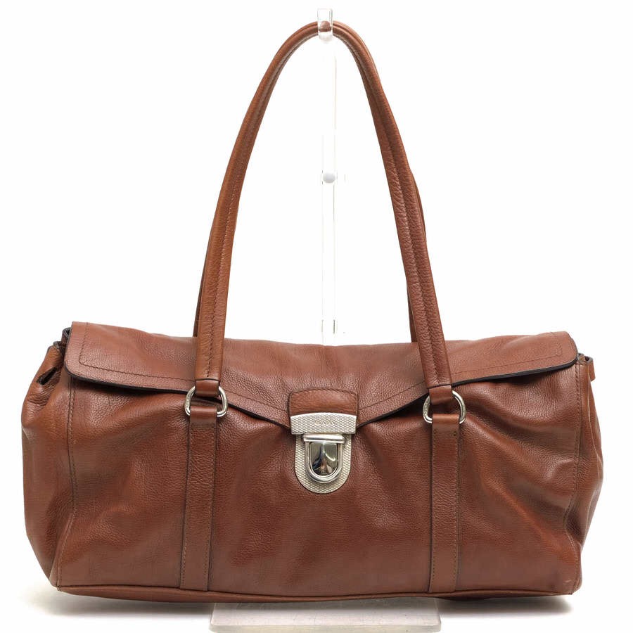 限定製作 Prada プラダハンドバッグ牛革フラップ式肩掛けワンショルダーバッグ 独特の上品