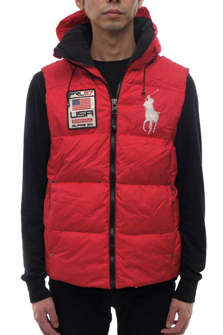 POLO RALPH LAUREN ポロ ラルフローレン ダウンベスト ビッグポニー