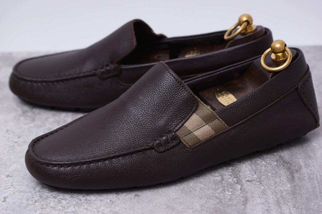 ☆大人気商品☆ GUCCIバブーシュ 本革黒36 ローファー/革靴 - www