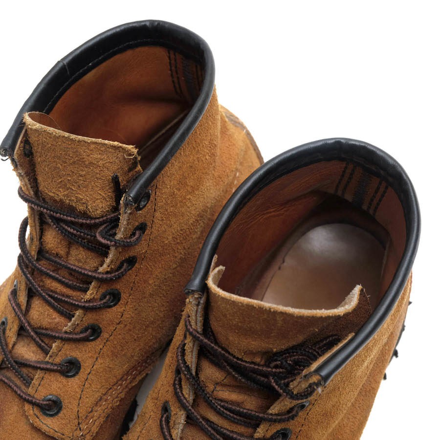 Red Wing レッドウィング ワークブーツ 4580 6inch Moc モックトゥ Vibramソール オイルドヴィンテージスエード J Crew別注 Boots Toe 使い勝手の良い
