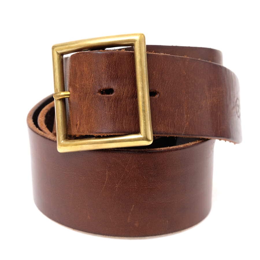 VISVIM ビズビム ベルト PLAIN BELT(45MM VEGGIE) ベジタブルタンニン鞣しレザー