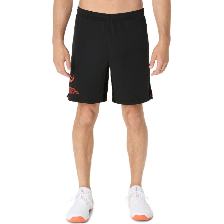 asics Asics верх la Imp Ractis брюки Performance черный x fire Lee красный XL 2051A374 1 | спорт одежда низ брюки брюки 