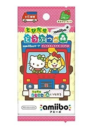 任天堂 とびだせ どうぶつの森 amiibo＋ サンリオキャラクターズコラボ ニンテンドー3DS用その他周辺機器の商品画像