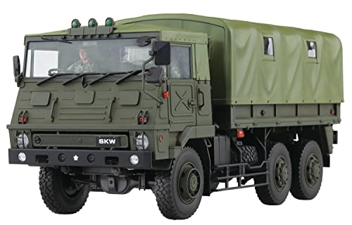 青島文化教材社 1/35 ミリタリーモデルキットシリーズ No.2 自衛隊 73式大型トラック （SKW-464） プラモデルの商品画像