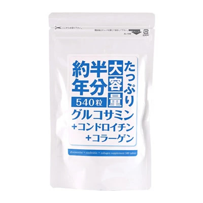 北日本科学 約半年分たっぷり大容量グルコサミン＋コンドロイチン＋
