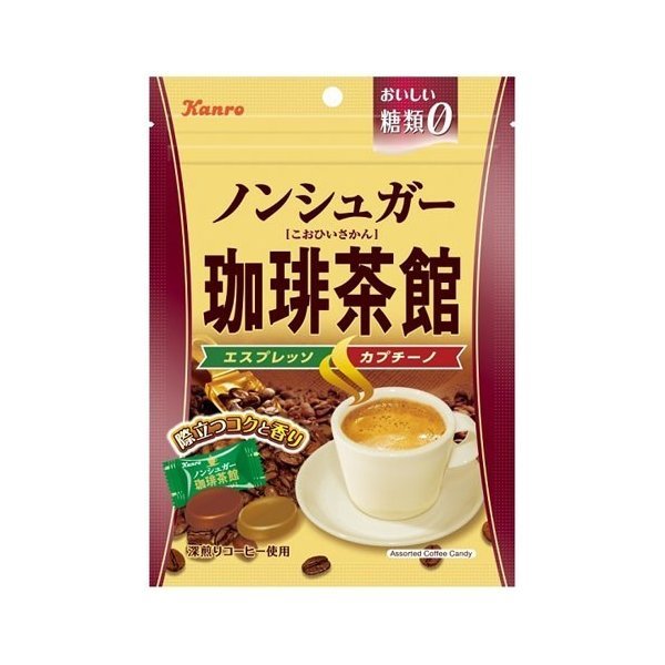 Kanro ノンシュガー 珈琲茶館 72g×6袋の商品画像