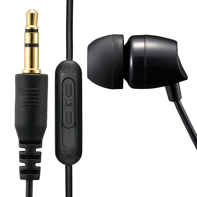 OHM AudioComm 片耳テレビイヤホン ステレオミックス 耳栓型 3m EAR-C235N AudioComm イヤホン本体の商品画像