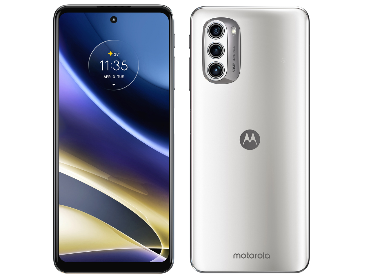 motorola moto g52j 5G SPECIAL 6.8インチ メモリー8GB ストレージ256GB パールホワイト moto g アンドロイドスマートフォンの商品画像