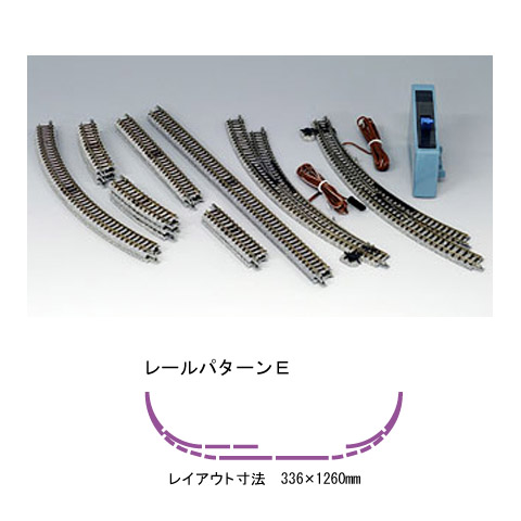 TOMIX レールセット カーブポイントセットII 1/150 91095 レールセットカーブポイントセット2(レールパターンE) | TOMIX